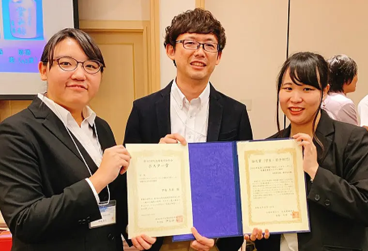 2019大気環境学会でそれぞれ論文賞とポスター賞を受賞！